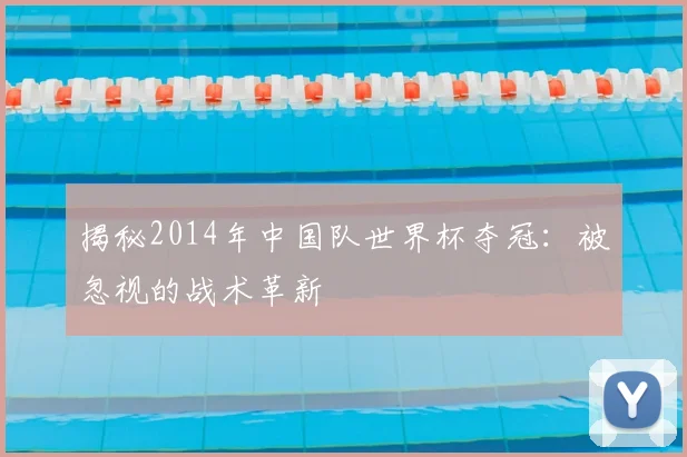 揭秘2014年中国队世界杯夺冠：被忽视的战术革新
